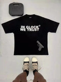Men's T-Shirts Y2K Shirts Men's Original Hip-Hop In Our Trusted Graphics Print Round