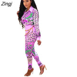 African Print Two Pieces Pant Set Womens Button Up Top And Long Pants Suits Matching Sets Two Piece