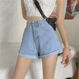 Women Cool Sexy High Waist A-line Patchwork All-match Ins Popular Daily Basic Office Lady Casual Korean Style Mini