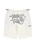 Hip-Hop Trendy Printed Overalls Shorts High Street Fashion Brand Fashionable Neuter Style Five-Cent