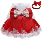 Girls Birthday Dress For Toddlers Christmas Baby Girl Baptism Dresses 1 2 Years Old Birthday Party Vestido
