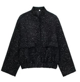 Version Of The New Autumn Series Of Beads Decorated With Loose Woolen Jackets
