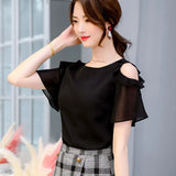 Style 2023 Spring OL Style Korean Version Round Neck Slim