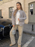 Lamb Velvet Jacket Multi-Color Optional Soft Fluffy Super Warm Autumn And Winter Fashion Sense Simple Match