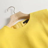 New Solid Color Sleeveless Dress In The Autumn Of