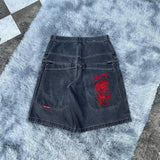 Shorts Y2K Hip Hop 2023 Original Gothic Pocket Baggy Jeans Shorts