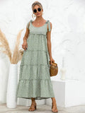 Print Straps Dresses For Women Clothes Fashion Plus Size Sexy Elegant Ladies Boho Beach Casual Sleeveless Long