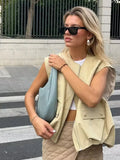 Summer New Loose Casual Cardigan Women's Vest Vest