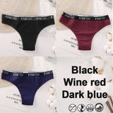 Brazilian Panties Cotton Women's Underwear Sexy Suitable Female Underpants Briefs Thong Girl Solid Color Finetoo