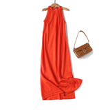 New Slim Version In Spring Has An Elegant Sleeveless Sling