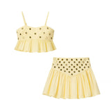 For Women's INS Burst Folded Hem Sling Skirt