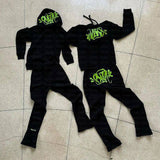 And Winter Fashion Brand Printed Loose Sweaters Y2K Hip Hop Street Pullovers For Men And Women Casual