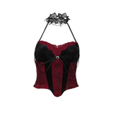 Autumn New Spice Girl Vest Fashion Colour Temperament, Slim Waist Girdle, Neck Girdle And