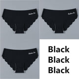 Seamless Panties Ladies Thong Plus Size Women Sexy G String Low Waist Panty Solid Ice Silk Intimates Underwear M-XL