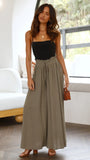 Women's New Trousers Summer Fashion Loose Leisure Wide Leg