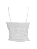 All Over Lace Slim Cami Top- Outfit