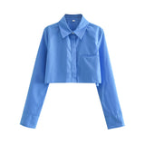 8-Color Casual Loose Short Style Shirt In