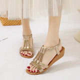 2025 Bohemian Casual Foot Drilling Slope And Women's