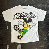 Printing Of Men's T-Shirt Blutosatire Billdog Cotton Oversized