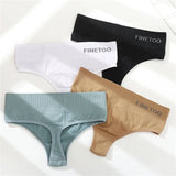 Bodyshaper Panties Women Underwear Cotton Panties Female Lingerie Sexy G-string Underpants Solid Color Pantys Body