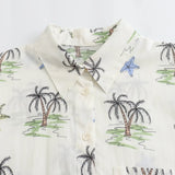 New Poplin Printed Loose Version Casual Shirt