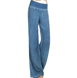 Large Casual Thin Wide Leg Trousers