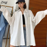 Women Solid Couple High Street Bf Retro All-match Sunproof Spring Autumn Clothing Popular New Arrival Korean Style