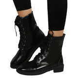 Zingj Boots Female Autumn Winter New British Short Tube Women's Boots Casual Joker Boots College European Goods Money Fashion Thin