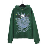 Tide Card Prints Letters, Cobwebs, Personality, Hip-Hop Couples, Hooded Sweaters, Casual Sweaters, Sports