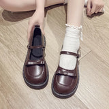 Leather Shoes Women 2025 Spring New Korean Version Of The British Style With Skirt Jk Shoes Cute Lolita Women's