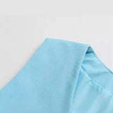 Women's Fashion Sleeveless Solid Color Vest 4432724 Trousers 4432424 Casual Suit