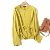Summer Casual Lazy Wind Relaxing V-Collar Long-Sleeved