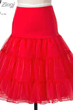 Women Summer Dress Elegant Retro Vintage 50s 60s Robe Rockabilly Swing Pinup Dresses Casual Red Party