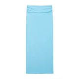 New Pleated Neck Jumpsuit 4772004 Knot Flute Skirt