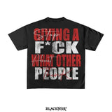 Street Printed Large T-Shirt Gothic 2024 Graphics T-Shirt Y2k Blouse Armed Gothic Men's Short