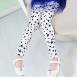 Girls Leggings Girl Autumn Clothes Pencil Pants Cotton Kids Trousers Print Flower Skinny Children Leggings For