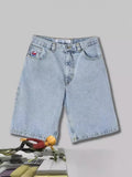 Year's Hot Y2K Bigboy Men Street Clothing Loose Jeans Pattern