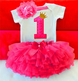 Cotton Baby Girl First 1st Birthday Party Tutu Dresses for Vestidos Infantil Princess Clothes 1 Year Girls Children's
