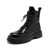 Zingj Men's British Boots Black Chelsea