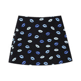 Spring Printed Slim Shirt 2328004 Printed Half Skirt