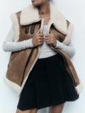 Coat Women Sleeveless Jacket Female Fashion Zipper Waistcoat Ladies Autumn Winter Thicken Warm Outwear Chaleco
