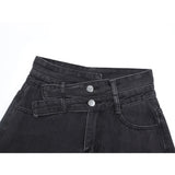 Denim Shorts Women 2022 Newest Summer Korean Style Black Blue Fashion High Waist Shorts Female Short Hot Pants