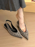 Low-Heeled Apricot-Colored Single-Shoe Fairy Shoes 2025 New Spring And Summer Pointed Skirts With Skirts Late Evening Single
