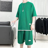 Boy Sweatshirt & Sweatshorts Two Piece