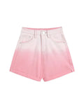 Denim Shorts 2022 New Summer Fashion Y2K Ladies High Waist Gradient Jeans Shorts Vintage Casual Baggy A-line Hot