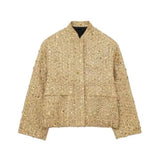 Version Of The New Autumn Series Of Beads Decorated With Loose Woolen Jackets
