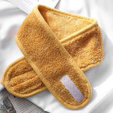 Women Wide Hairband Adjustable Soft Toweling Hair Accessories Yoga SPA Bath Shower Makeup Wash Face Cosmetic