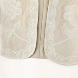 New V-Collar Leisure Embroidered Vest