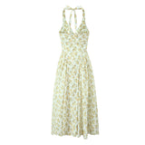 New Spring Style Cotton Dress With A Collar At The Waist And A Slim