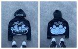 Men's Hoodie Y2K Original Hip-Hop Cartoon Graphic Printing Pullover Fashion Leisure